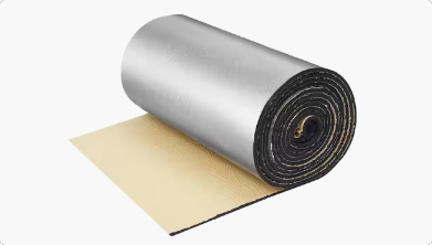 roll of silver EMI/EMC shielding material